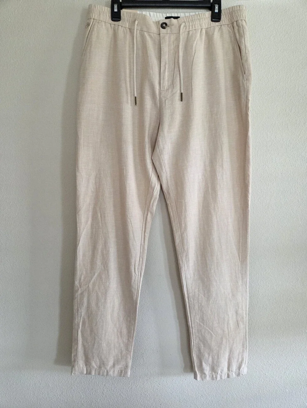 Scotch & Soda Warren Straight-Fit Cotton Linen Jogger Size 34/32 NWT